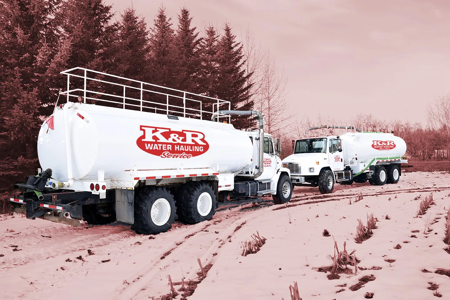 water trucks can provide you with dedicated or on-call water hauling